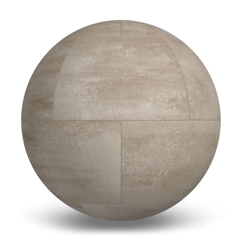 Proma 3XL Oka Beige - Linear Concrete Paver Hardscaping texture by Rinox
