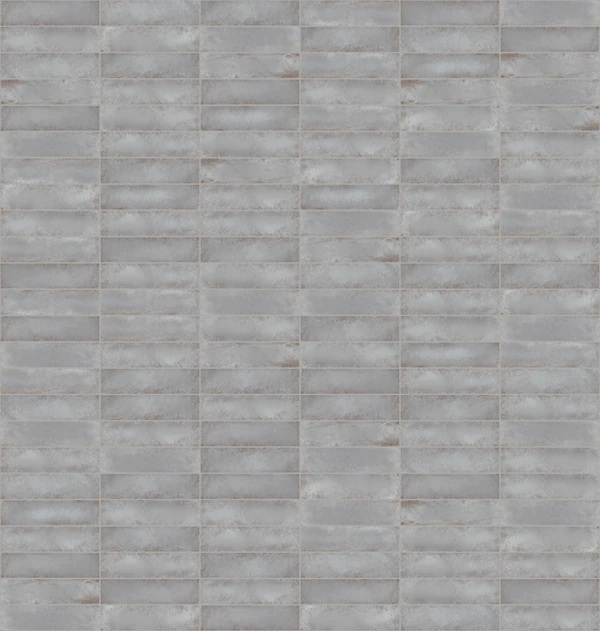 Ceratec Metallica Grey Glossy Ceramic Tile Texture