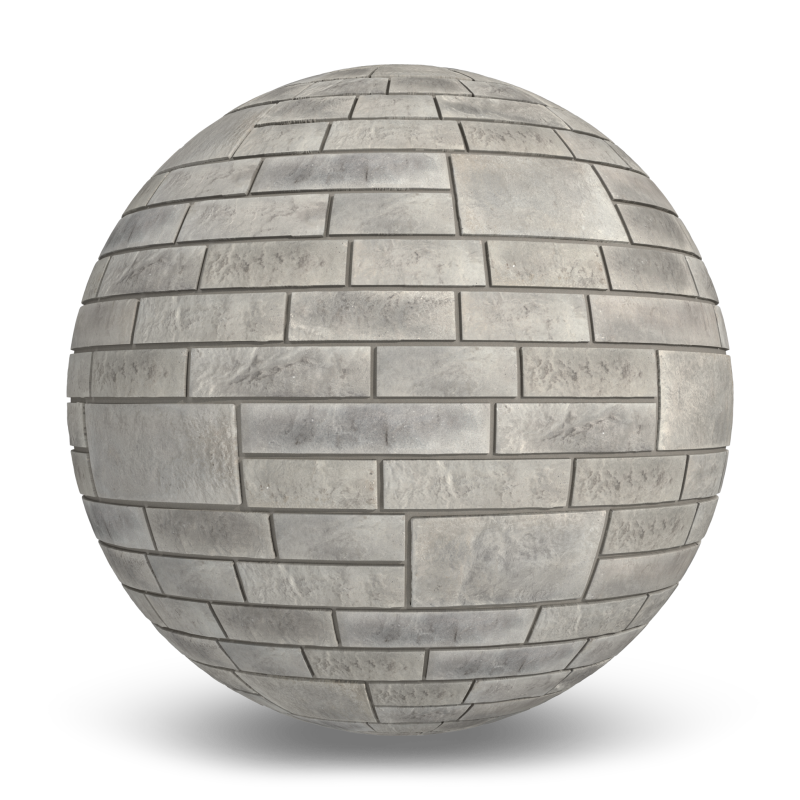 Lotis Grande - Icy Grey Concrete Masonry Wall Exterior Wall Cladding texture by Rinox