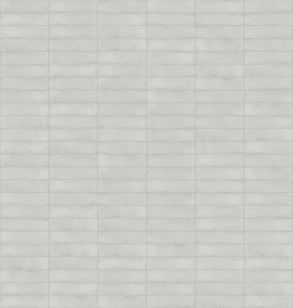 Ceratec Metallica White Glossy Porcelain Tile Texture
