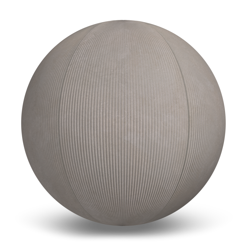 Lithos Tortora 24x48 Fluted Porcelain Tile Indoor Flooring texture by Ceragres