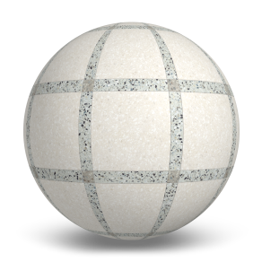 MILE®stone Terrazzo Allure™ Frame Deco (Eggshell / Azure / Stonehenge) Texture