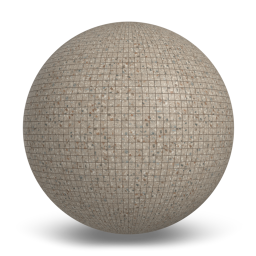Terrazzo Allure™ Tortoise Mosaic Matte Flooring texture by MILE®stone