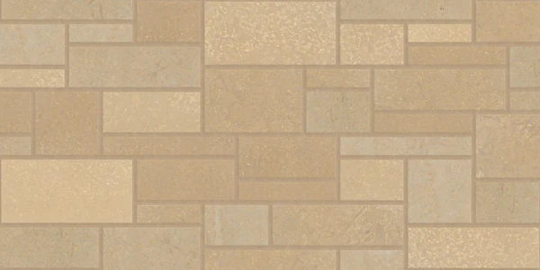 Vetter Stone Glacier Buff Fleuri (120 Grit Hone) - 3 Height Pattern Stone Paver and Wall Cladding Texture