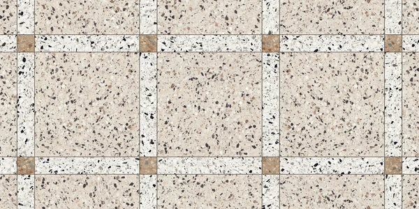 MILE®stone Terrazzo Allure™ Frame Deco (Dune / Dalmatian / Tortoise) Porcelain Tile Texture