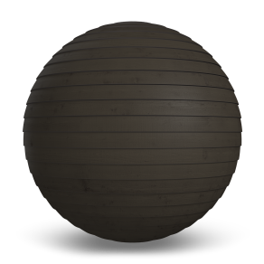 Maibec Lambris de bois véritable - Clin rainuré texturé | Hématite