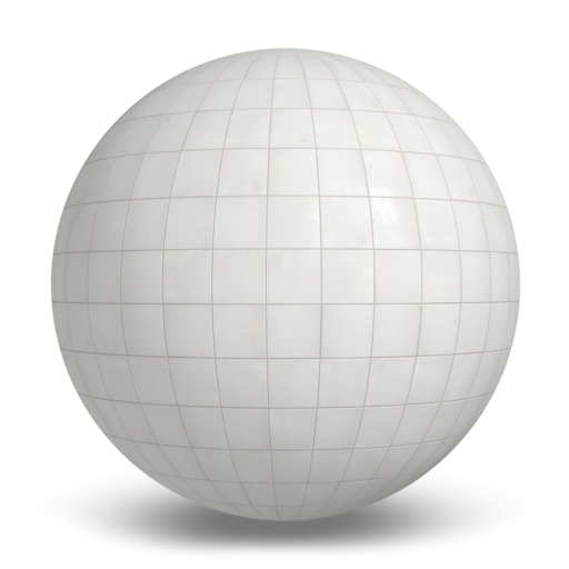 Melange Bianco Ceramic Tile (4x4) Texture