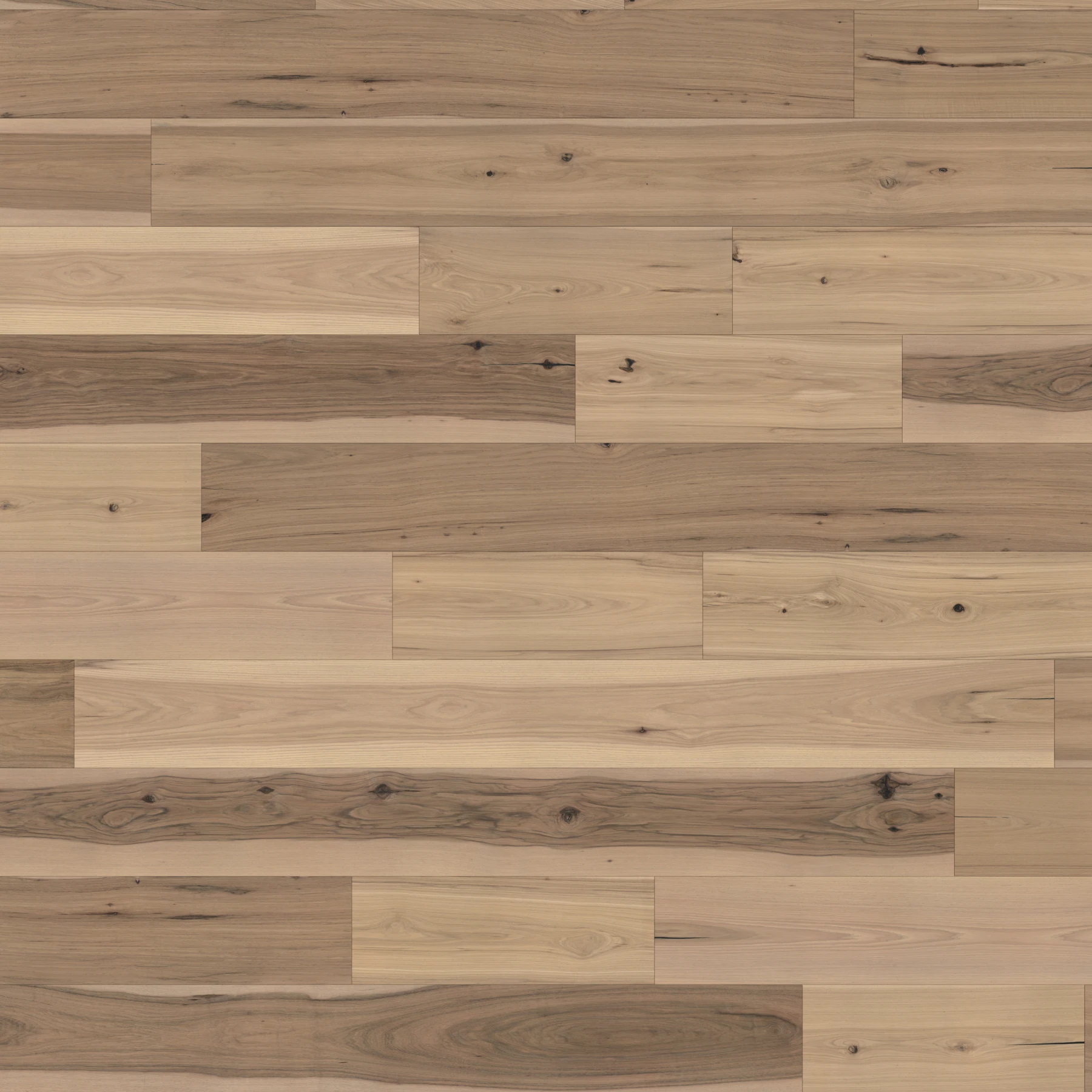 Cherokee Hickory - Ocoee 9.5" Wood Floor Indoor Flooring surface by Denali Hardwood Floors