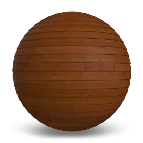 Maibec Lambris de bois véritable - Clin rainuré texturé | Ambre algonquin