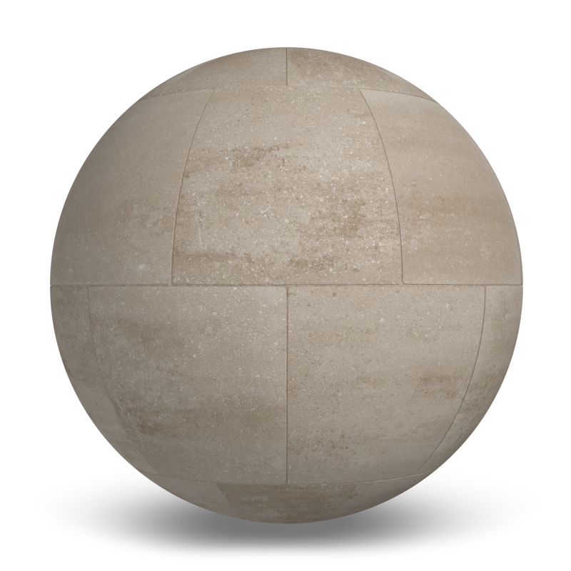 Texture de Proma Quadra Oka Beige - Linéaire Paysagement par Rinox