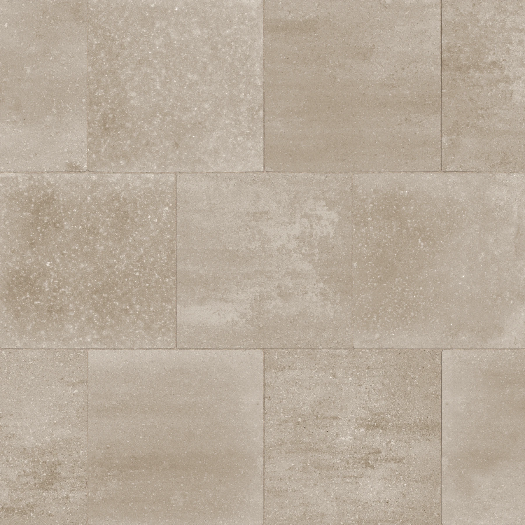 Proma Quadra Oka Beige - Linear Concrete Paver Hardscaping surface by Rinox