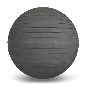 Maibec Lambris de bois véritable - Clin rainuré texturé | Écume argentée