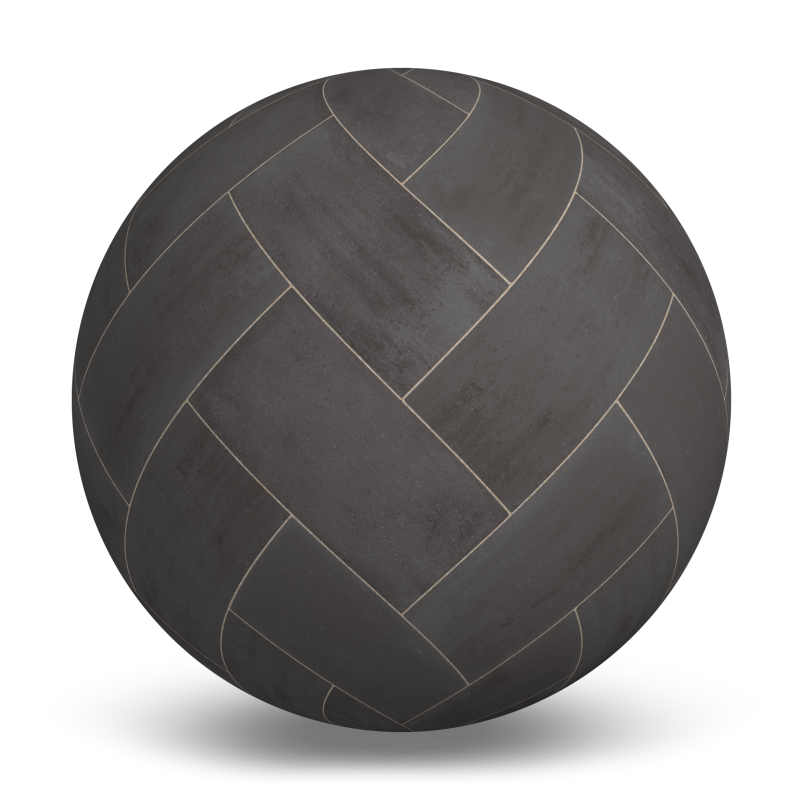 Texture de Proma XL Truffe - Herringbone Paysagement par Rinox
