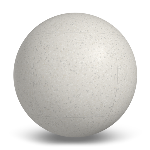 Terrazzo Allure™ Snow Stacked Matte Flooring texture by MILE®stone