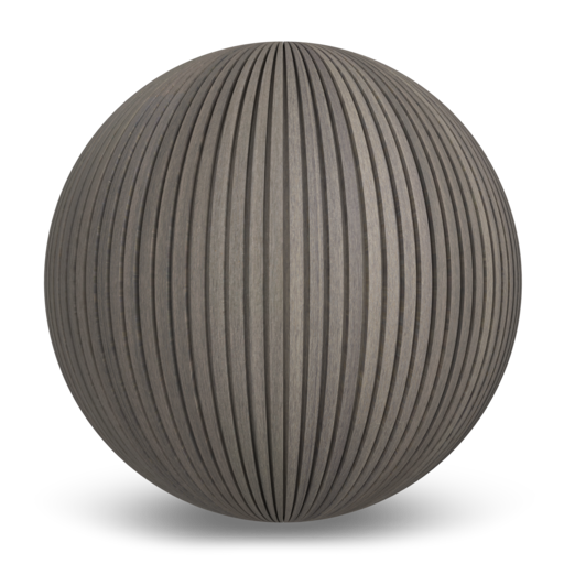 Revêtement Cannelé Norvégien UH61 - Gris Argenté