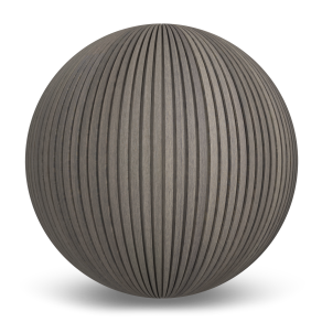 NewTechWood Canada Fluted Norwegian Siding UH61 - Silver Gray