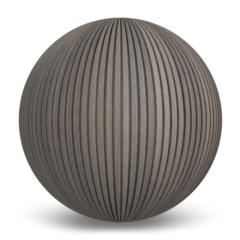 Fluted Norwegian Siding UH61 - Silver Gray Exterior Ceiling and Soffit texture by NewTechWood Canada