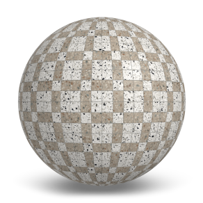 MILE®stone Terrazzo Allure™ Dalmatian Tortoise Mat Texture