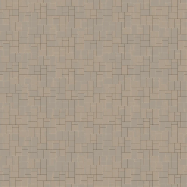Polycor INDIANA LIMESTONE ‐ FULL COLOR BLEND™ Sherbrooke Pattern Stone Paver Texture