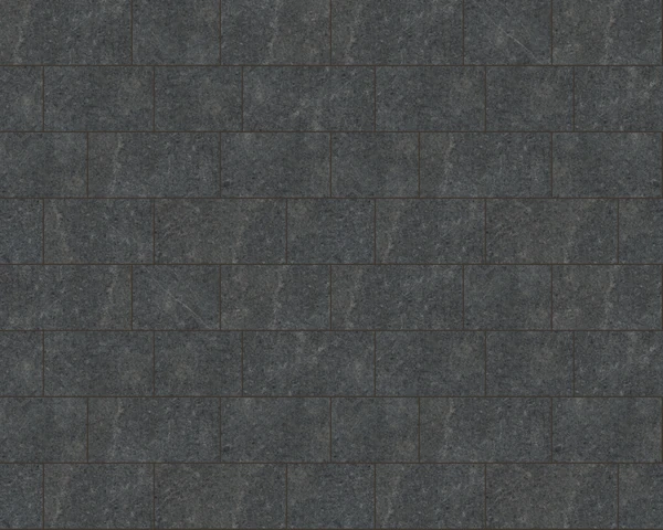 Polycor SAINT HENRY BLACK™ Granite Concord Pattern Stone Paver Texture