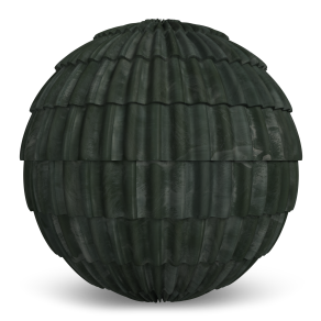 Brava Roof Tile Spanish Barrel Tile Pine Green