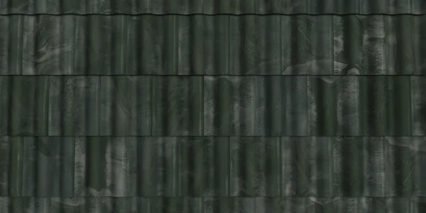 Brava Roof Tile Pine Green Synthetic Spanish Barrel Tile Roof Texture