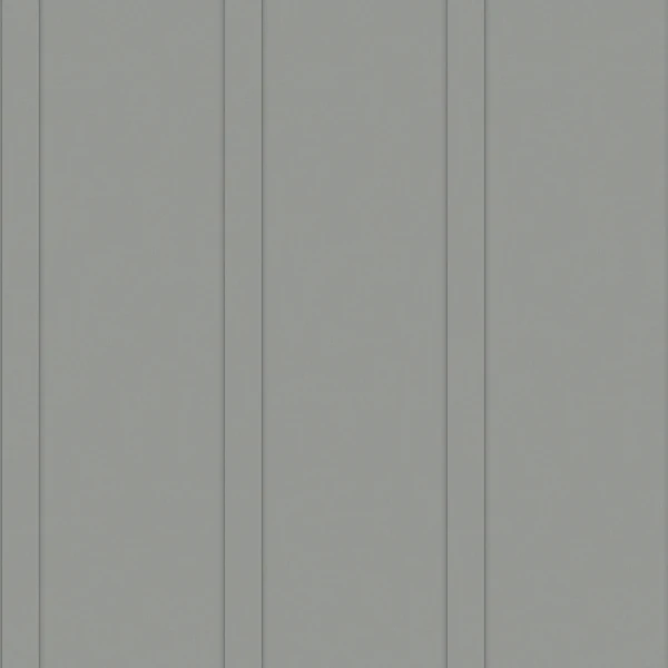 Western States Metal Roofing Silver Metallic Board and Batten Texture