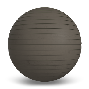 Maibec Lambris de bois véritable - Clin rainuré texturé | Écorce foncée