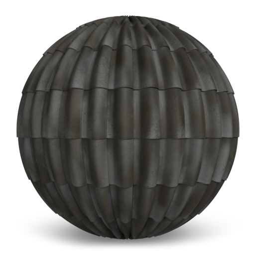 Strata Gray Impressionist Spanish Tile