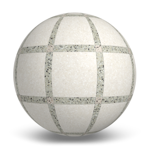 MILE®stone Terrazzo Allure™ Frame Deco (Eggshell / Mesquite / Dune) Texture