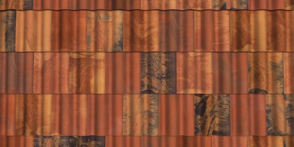 Brava Roof Tile Autumn Spanish Synthetic Barrel Tile Roof Texture
