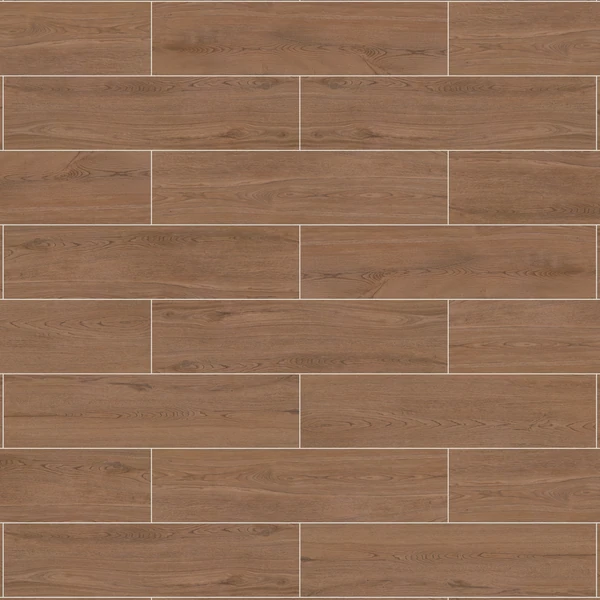 Banas Porcelain Walnut (12x47) Running Bond Porcelain Paver Texture