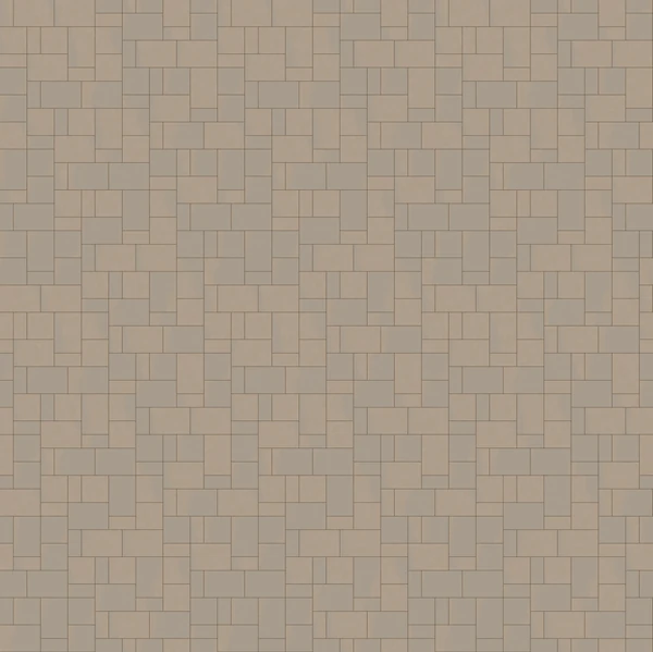 Polycor INDIANA LIMESTONE ‐ FULL COLOR BLEND™ Montpelier Pattern Stone Paver Texture