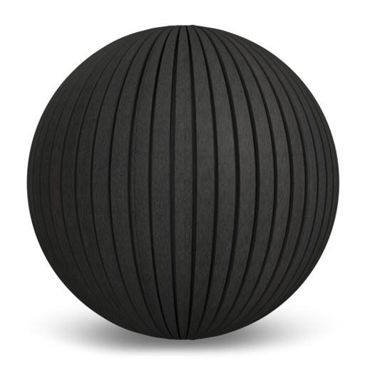 Fluted Belgian Siding UH58 - Charcoal