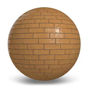 Planchers 1867 Jubilee Ocher Glossy Porcelain Tile