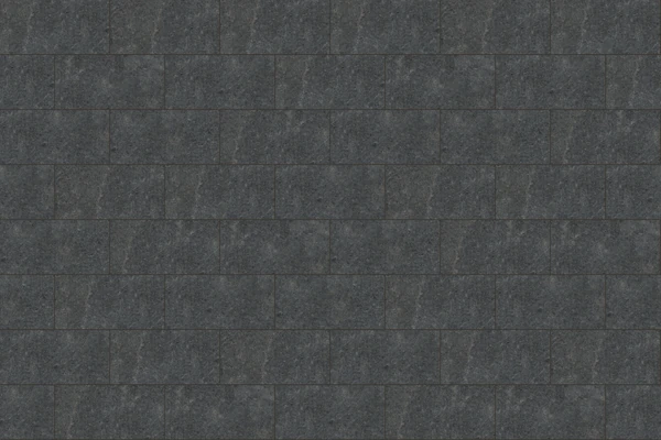 Polycor SAINT HENRY BLACK™ Granite Half running bond (24x48) Texture