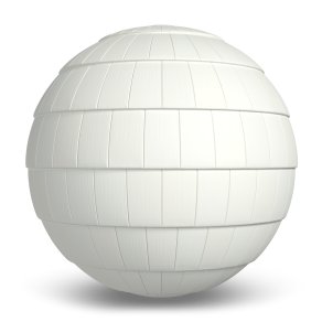 Ludowici Roof Tile Matte White Visio Tile