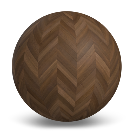 Plancher en chêne brossé Brera Chevron