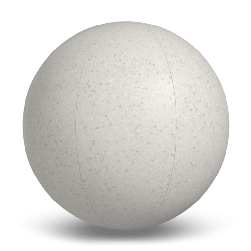 Terrazzo Allure™ Snow Stacked Matte Flooring texture by MILE®stone