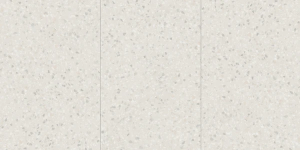 MILE®stone Terrazzo Allure™ Snow Stacked Mat Texture