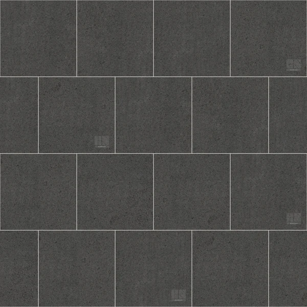 Banas Stones Granite Graphite Black (24x24) Stone Paver Texture
