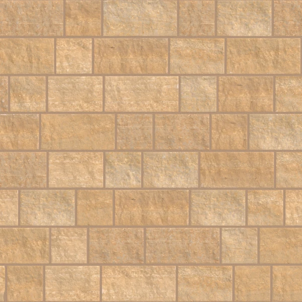 Vetter Stone Glacier Buff (Split-Face Finish) - Single Height Thin Stone Coursed Ashlar Pattern Stone Masonry Wall Texture