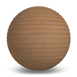 Maibec Lambris de bois véritable - Clin rainuré texturé | Sandbanks