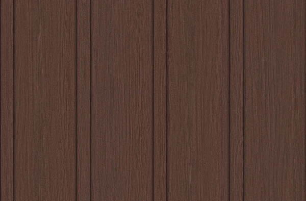 McElroy Metal Chestnut Nostalgia Board & Batten Metal Siding Texture
