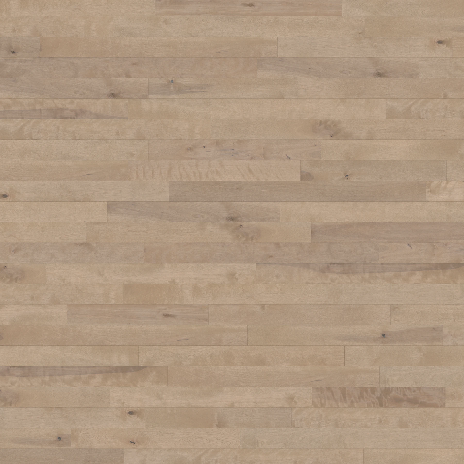 Surface de Merisier Oatmeal Caractère LisseSatin Revêtement de sol par Alexandra Hardwood Flooring