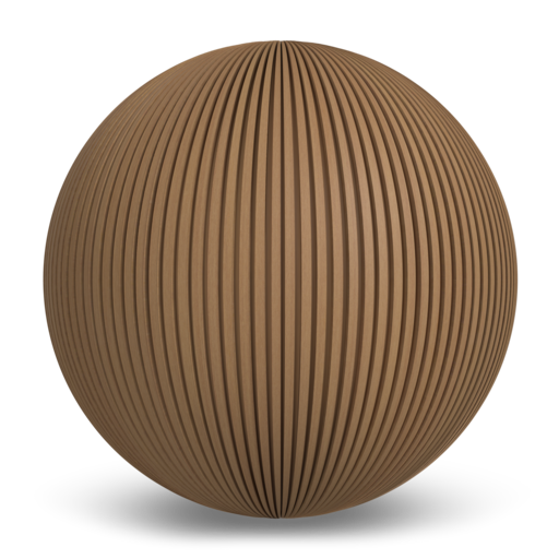 Fluted Norwegian Siding UH61 - Red Cedar