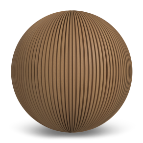 NewTechWood Canada Revêtement Cannelé Norvégien UH61 - Cèdre Rouge