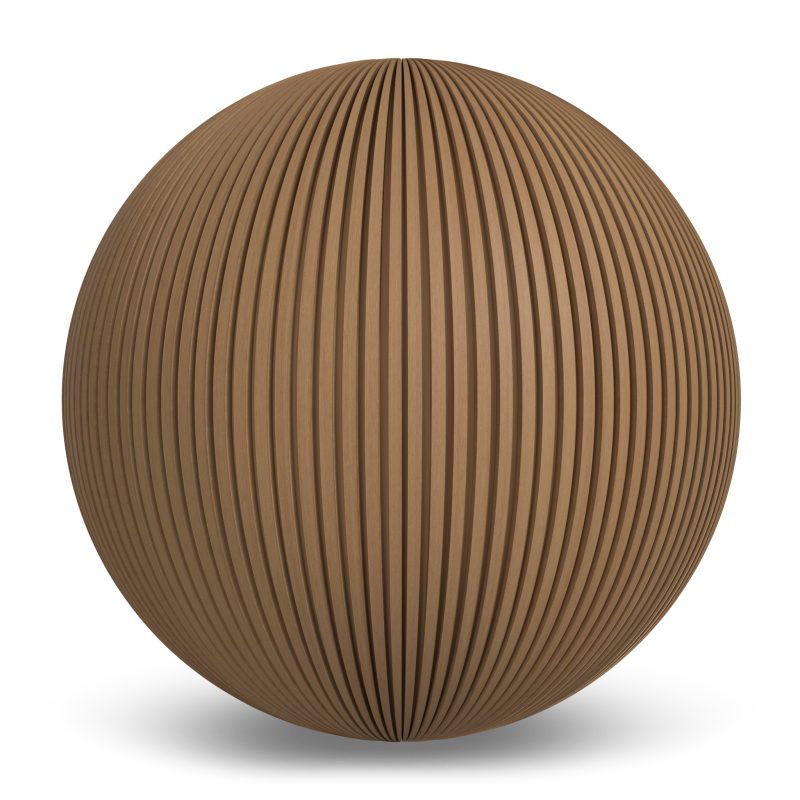 Texture de Revêtement Cannelé Norvégien UH61 - Cèdre Rouge Plafond et soffite extérieurs par NewTechWood Canada