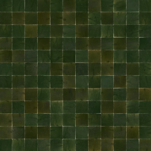 Ceragres Casablanca Dark Green 4x4 Texture